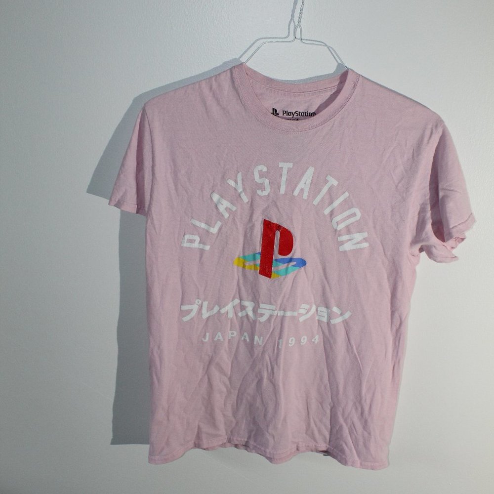 Playstation Japan 2004 Pink Short Sleeve Tee